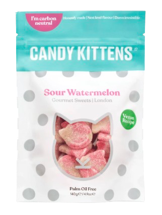 Candy Kitten Sour Watermelon 140g UK