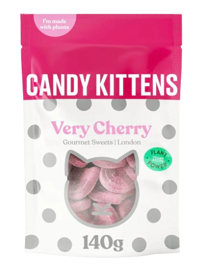 Candy Kitten Very Cherry 140g UK