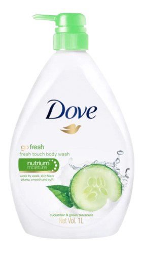 DOVE BODY WASH 1L FRESH TOUCH