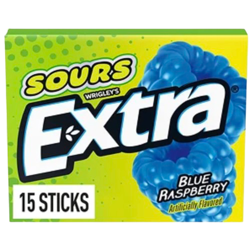 EXTRA SOUR BLUE RASPBERRY 15CT