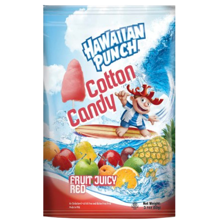 HAWAIIAN PUNCH JUICY RED COTTON CANDY 1.5OZ