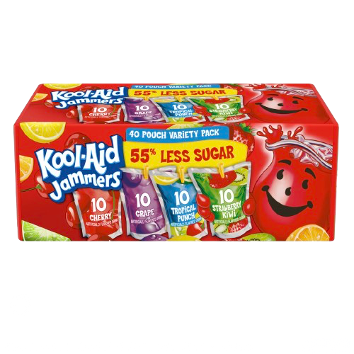 KOOL-AID JAMMERS MULIPACK 40PK USA