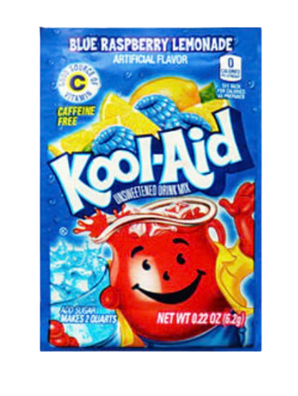 KOOL AID ICE BLUE RASPBERRY LEMONADE (1 SACHET)
