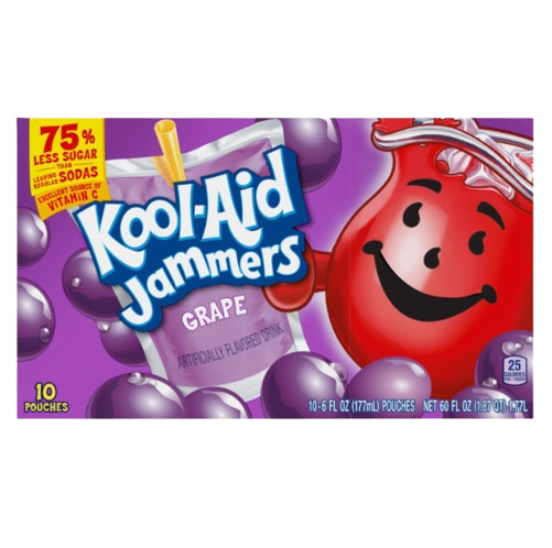 KOOL-AID JAMMERS GRAPE 10PK