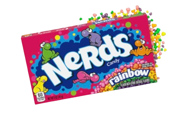 NERDS RAINBOW THEATRE BOX USA 5OZ/141G