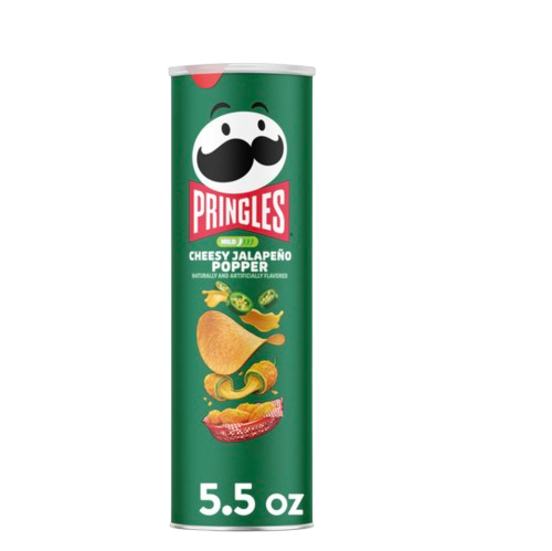 PRINGLES CHEESY JALAPENO POPPER 5.5OZ