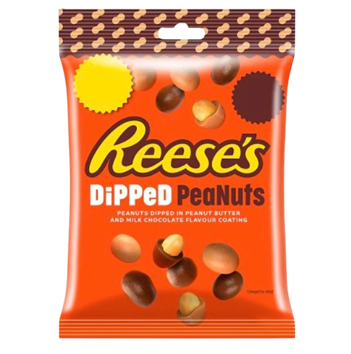 REESES DIPPED PEANUTS 68G