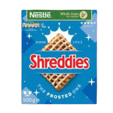 Nestle Frosted Shreddies Cereal 500g