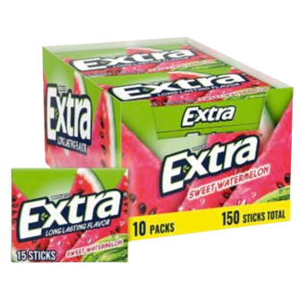 WRIGLEYS SLIME PACK EXTRA WATERMELON