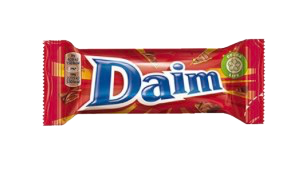 Cadbury Daim Choc Bar 28gms - (Airfreight UK)