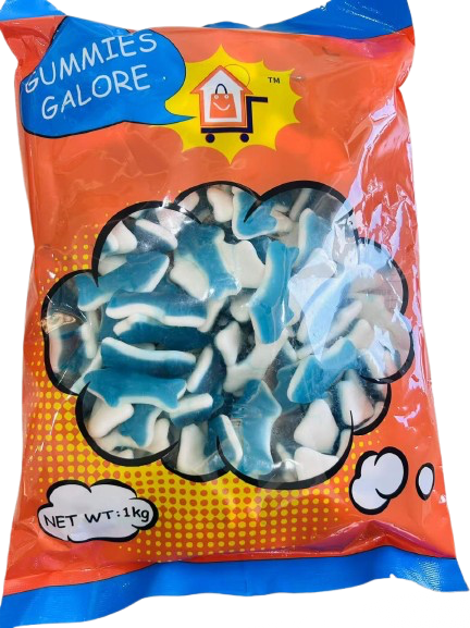 GUMMIES GALORE DOLPHINS 1KG