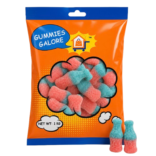 GUMMIES GALORE SOUR BERRY BOTTLE 1KG
