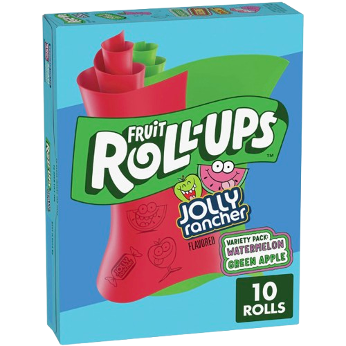 FRUIT ROLL-UPS JOLLY RANCHERS 10 PACK USA