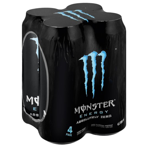 Monster 4 Pack Absolutely Zero