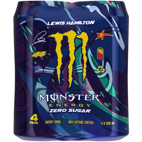 Monster 4 Pack Lewis Hamilton Zero