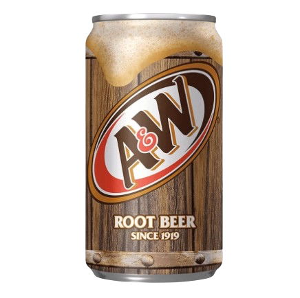 A&W ROOT BEER 355ML USA