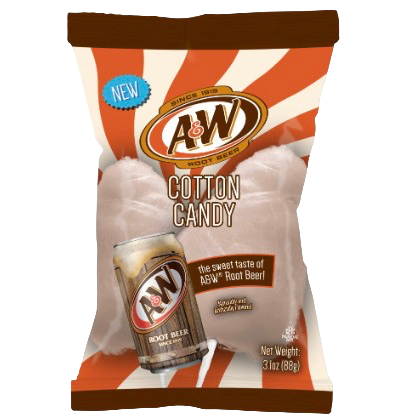 A&W ROOT BEER COTTON CANDY 3.1OZ