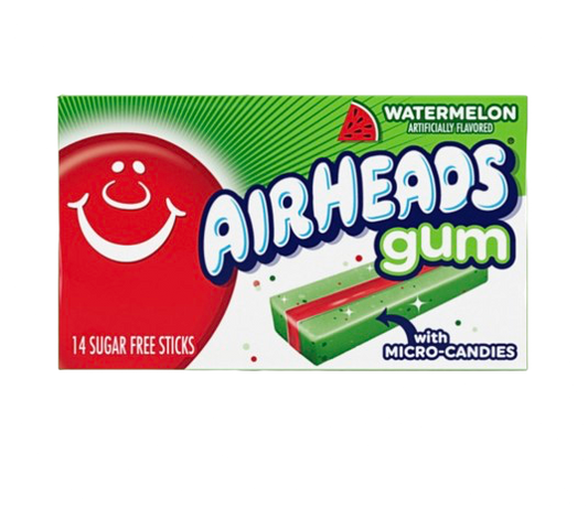 AIRHEADS GUM WATERMELON 33G