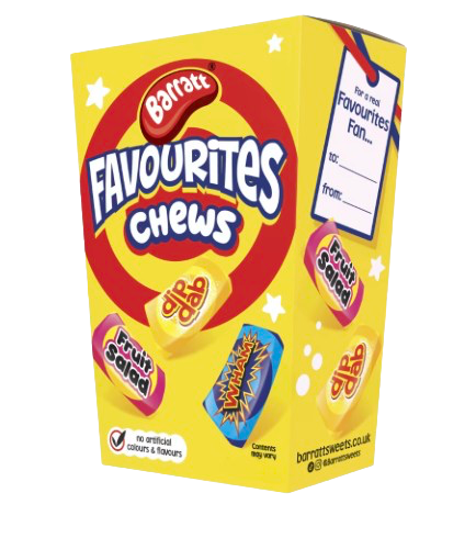 Barrat Favourites Chew Carton 300g