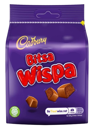 CADBURY BAG BITSA WISPA 95G UK