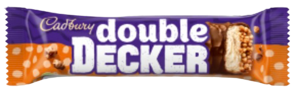 CADBURY BARS DOUBLE DECKER 54.5G UK