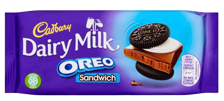 CADBURY OREO SANDWICH 96G UK