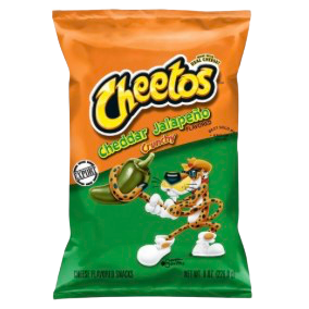 CHEETOS CRUNCHY JALAPENO CHEDDAR 8OZ USA