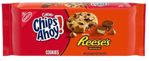 CHIPS AHOY! MADE WITH REESES PEANUT BUTTER CUPS USA 269.3g