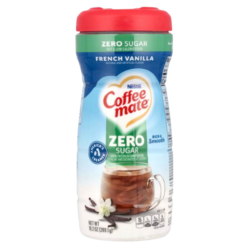 COFFEE MATE SUGAR FREE FRENCH VANILLA 10.2OZ