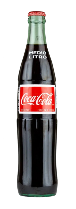 Coke Mexico Glass Bottle 500ml
