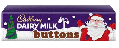 CADBURY BUTTONS TUBE 72G UK