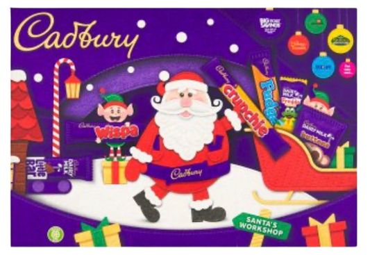 Cadbury Medium Santa Selection Box 125g