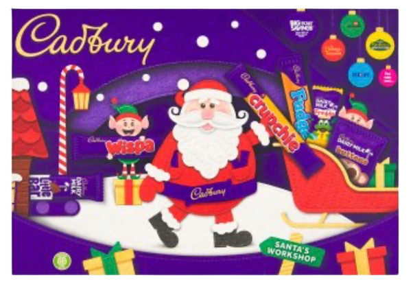Cadbury Medium Santa Selection Box 125g