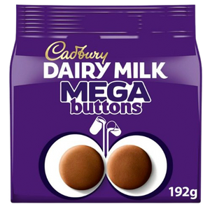 CADBURY POUCH MEGA GIANT BUTTONS 192G