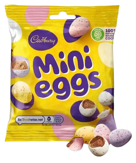 Cadbury Mini Eggs Bag 80g (19/04/24)