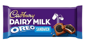 Cadbury Dairy Milk Oreo Sandwich 96gm  (Airfreight UK)