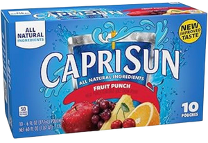 CAPRI-SUN 10PK FRUIT PUNCH USA