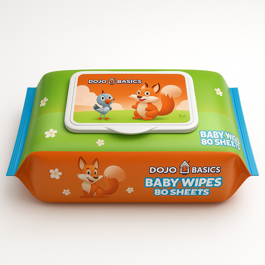 Dojo Basics Baby Wipes 80 Pack