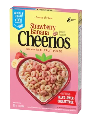 Cheerios Strawberry Banana 317g