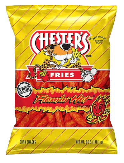 CHESTER'S FLAMING HOT FRIES USA 170G