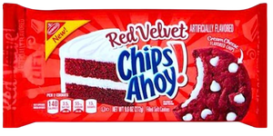 CHIPS AHOY! CHEWY RED VELVET USA 9.6Zoz/272.1g