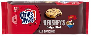 CHIPS AHOY! HERSHEYS CHEWY FUDGE COOKIES USA 9.6oz/272g