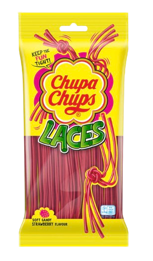 Chupa Chups Strawberry Laces (Airfreight UK)