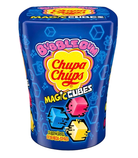 Chupa Chups Big Babol Magic Cubes Bottle 86g UK