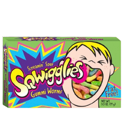 Cookie Dough Sour Gummi Worms Theatre Box 3.1oz