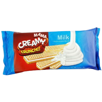 MAMA CREAMY CRUNCH MILK WAFER 120G