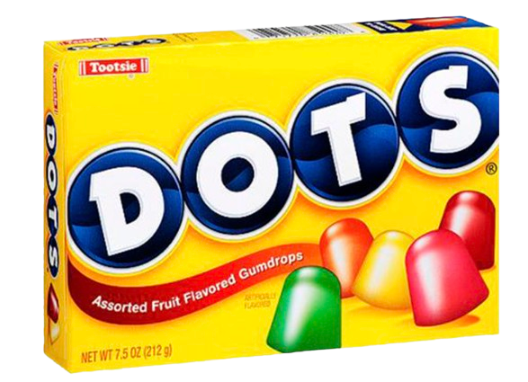 TOOTSIE DOTS ORIGINAL 184GRAMS USA