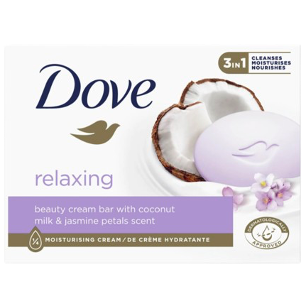 Dove Soap Bar Relaxing Coconut 90g