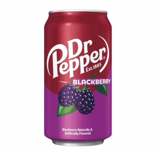 DR PEPPER BLACKBERRY 355ML/12OZ
