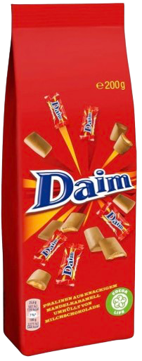 DAIM MINIS MILK CARAMEL 200G